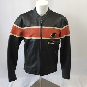 Harley Davidson Leather Jacket Medium